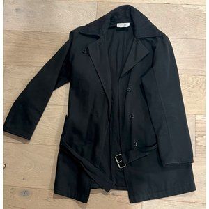 Maison Martin Margiela black men's coat